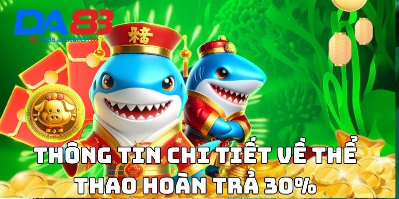 Thông tin chi tiết về Thể thao hoàn trả 30%